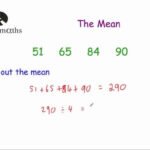 Mean Mode Median and Range Corbettmaths