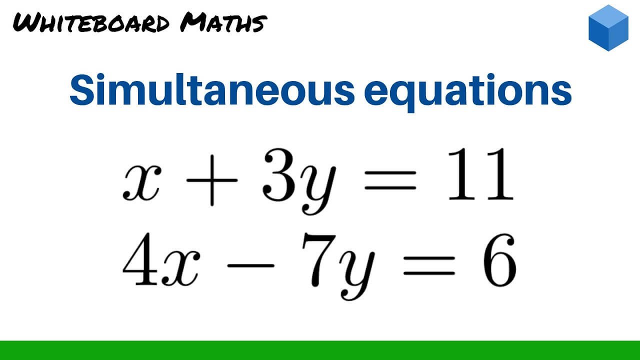 Simultaneous Equations Practice Questions on Corbettmaths